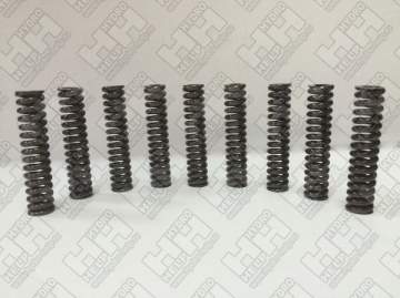 Комплект пружинок (9шт.) для гусеничный экскаватор HYUNDAI R110LC-7 (XJBN-00421)
